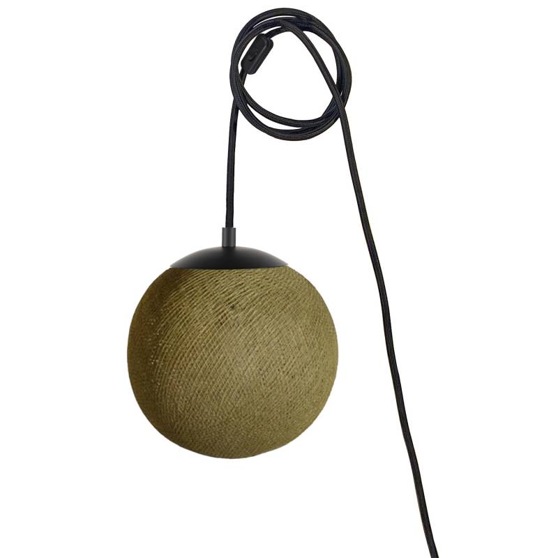 Mobile light APAPA - Khaki - socket side switch - Mobile Light fixture - La Case de Cousin Paul