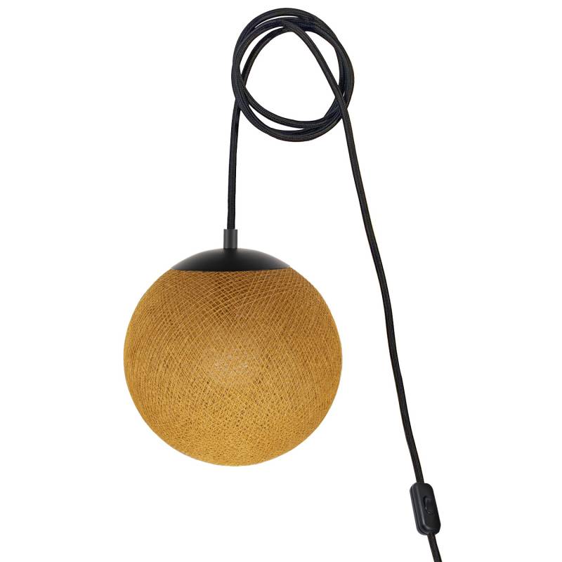 Mobile light APAPA - Tobacco - socket side switch - Apapa Pendant lamp - La Case de Cousin Paul