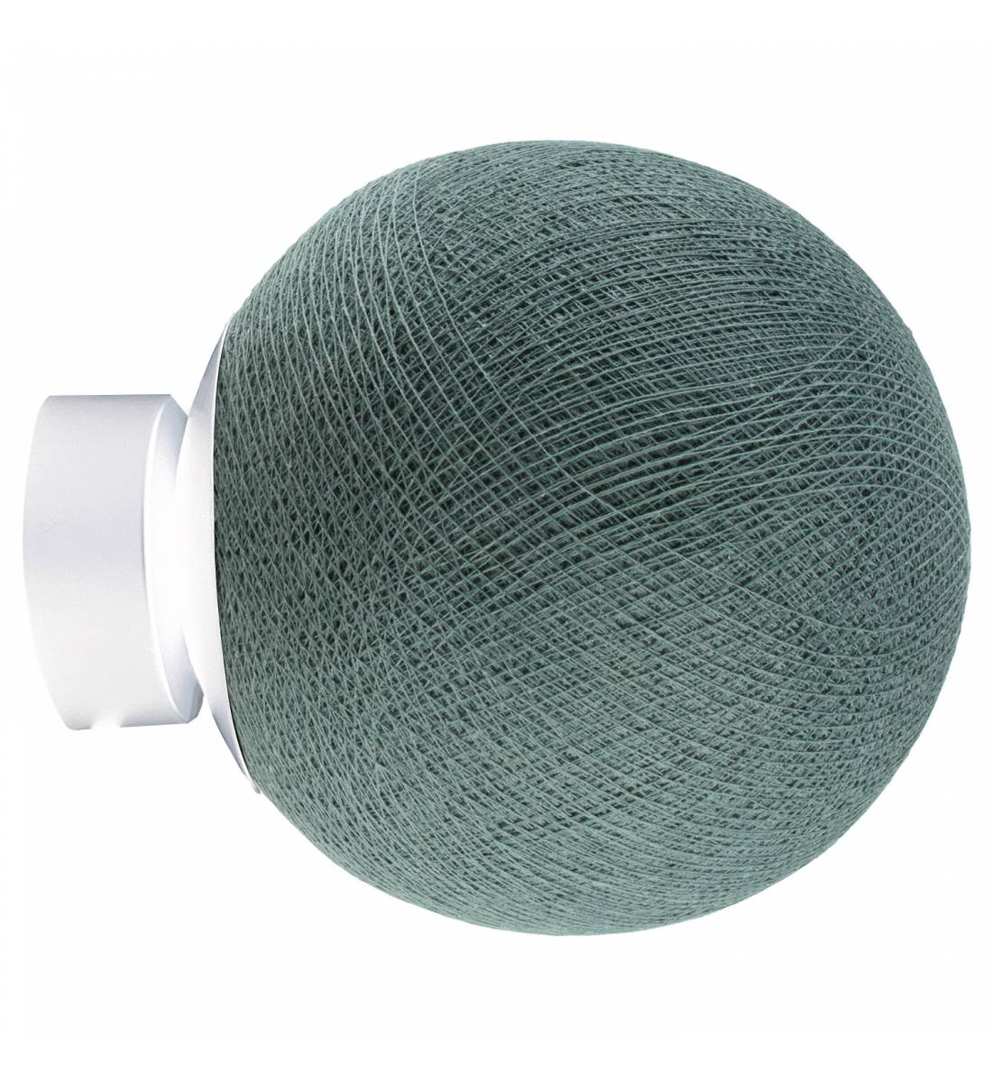 White Wall Light Apapa - Green grey - Wall light - La Case de Cousin Paul