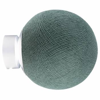 White Wall Light Apapa - Green grey - Wall light - La Case de Cousin Paul