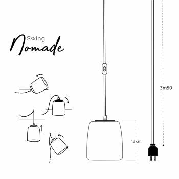 Mobile light Swing - Anthracite - Mobile Light fixture - La Case de Cousin Paul