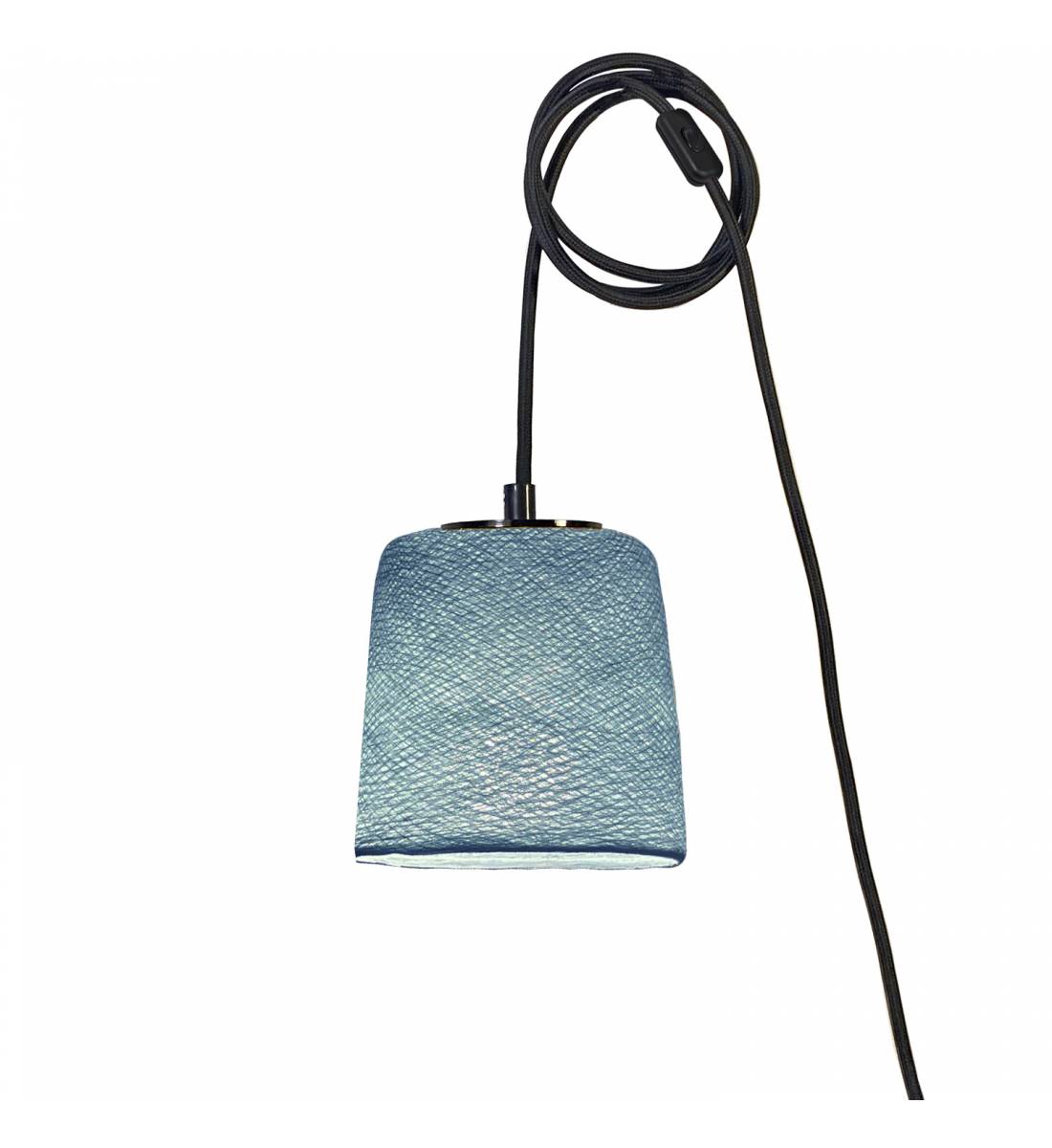 Suspension Nomade Swing - Denim - Mobile Light fixture - La Case de Cousin Paul