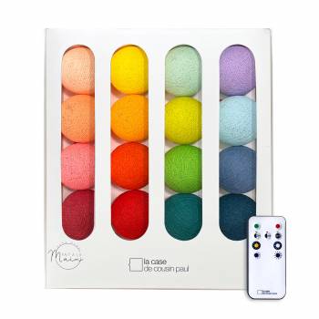 Rainbow - LED Lichterketten Boxen - La Case de Cousin Paul