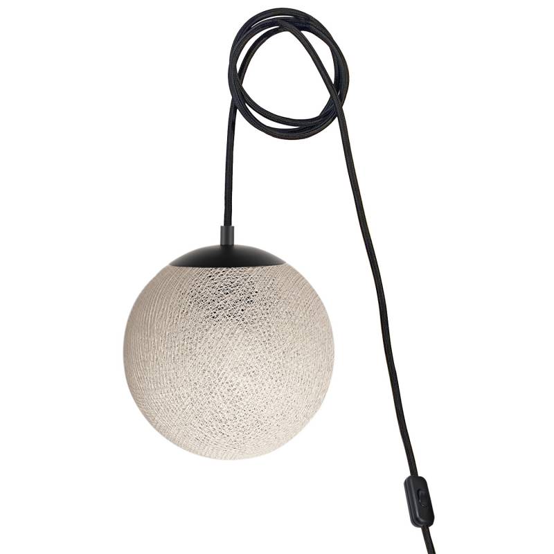 Mobile light APAPA - Ecru - socket side switch - Apapa Pendant lamp - La Case de Cousin Paul