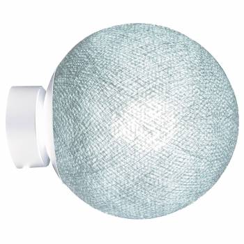 Witte Muur licht Apapa - azuurblauw - Wandlamp - La Case de Cousin Paul