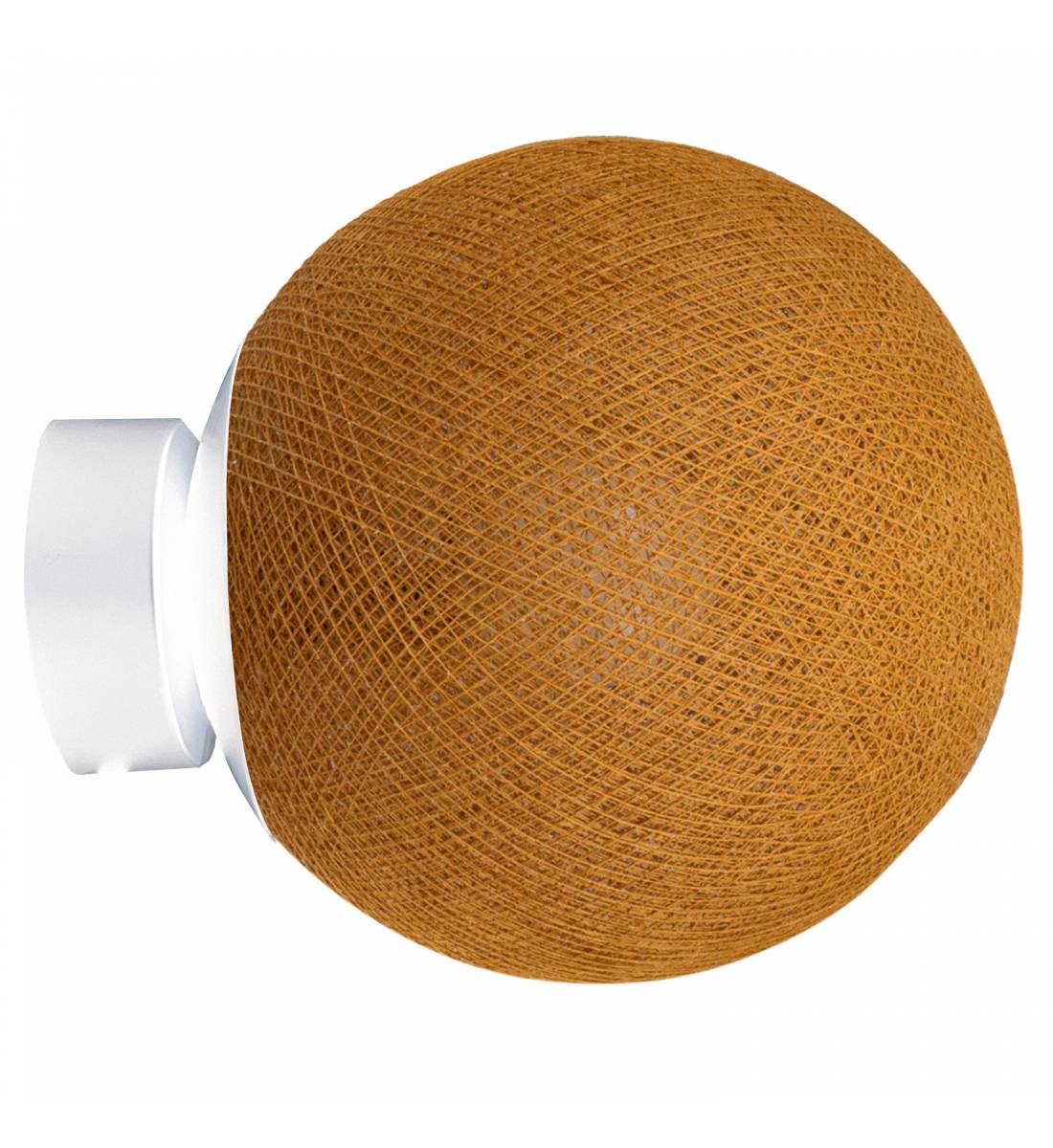 White Wall Light Apapa - Tobacco - Wall light - La Case de Cousin Paul