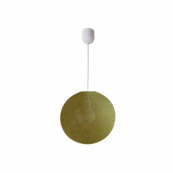 Globe Light Hängeleuchte ø36cm khaki - Hängelampe einstrahlig - La Case de Cousin Paul