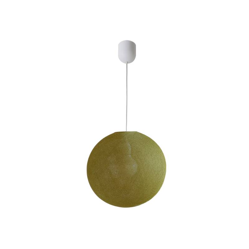 Globe Light Hanglamp ø36cm kaki - Enkelvoudig ophangsysteem - La Case de Cousin Paul