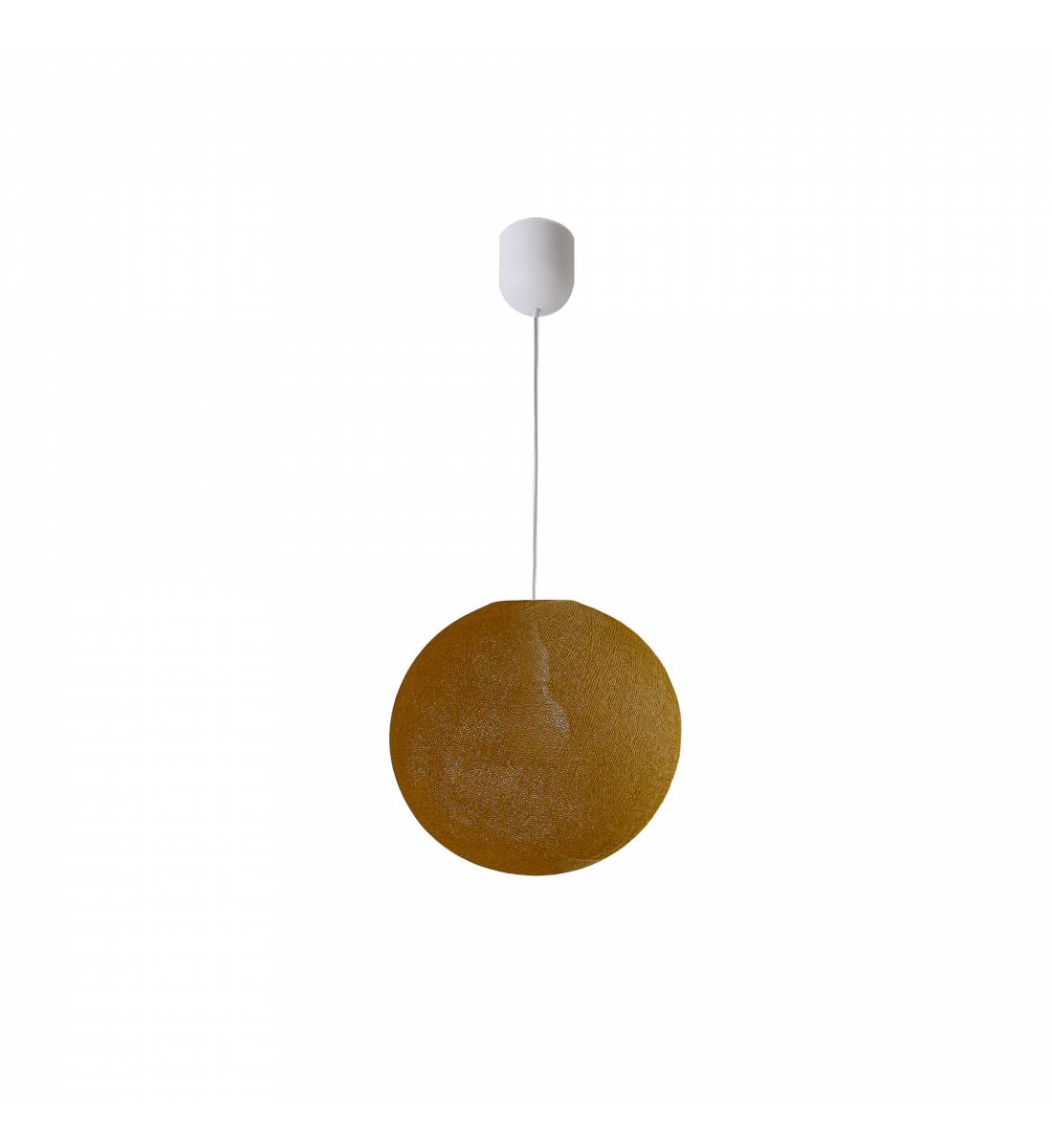 Suspension globe Light ø30cm Tabac - Suspension simple - La Case de Cousin Paul