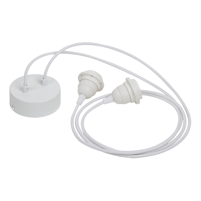 copy of Ophangsysteem 2 matte witte - Accessoires voor verlichting - La Case de Cousin Paul