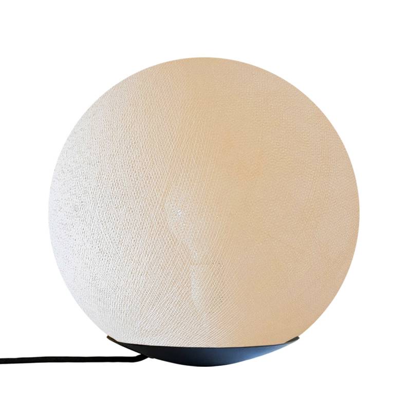 Tango, Magnetic table lamp with globe ecru 25cm - Table lamp - La Case de Cousin Paul