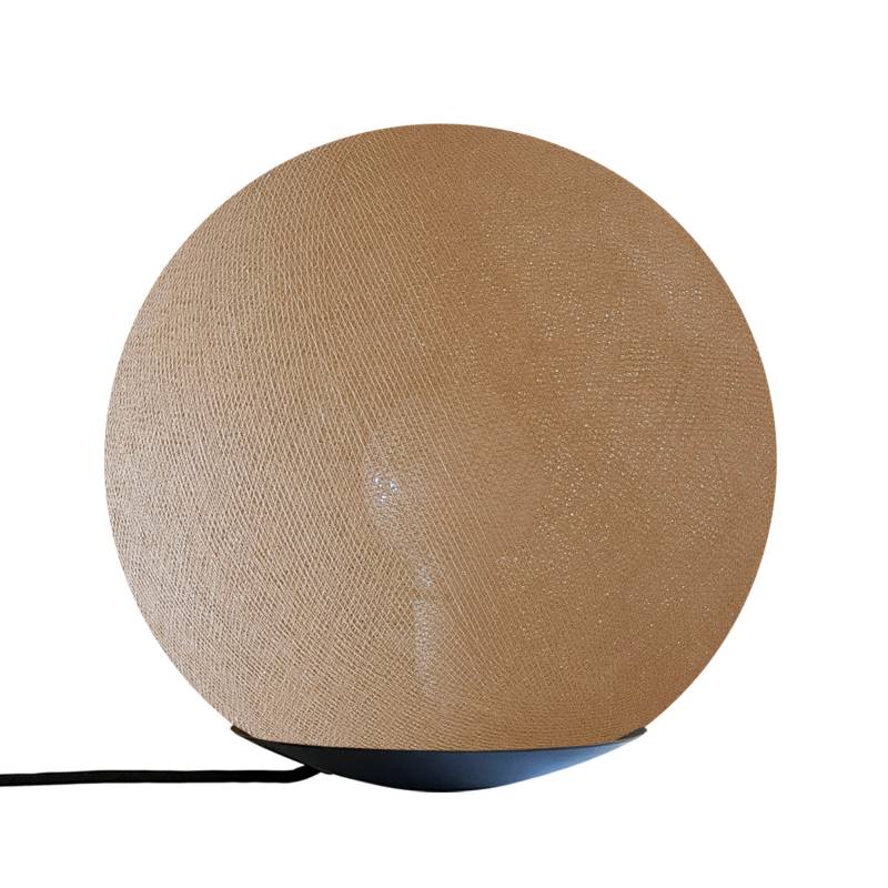 Tango, Magnetic table lamp with globe sand 25cm - Table lamp - La Case de Cousin Paul