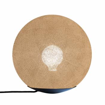 Tango, Magnetic table lamp with globe sand 25cm - Table lamp - La Case de Cousin Paul