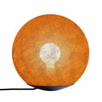 Tango, Magnetic table lamp with globe havana 25cm - Table lamp - La Case de Cousin Paul