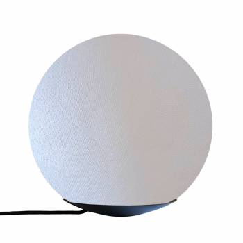 Tango, Magnetic table lamp with globe white 25cm - Table lamp - La Case de Cousin Paul