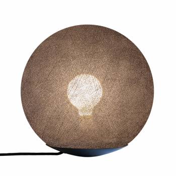 Tango, Magnetic table lamp with globe anthracite 25cm - Table lamp - La Case de Cousin Paul