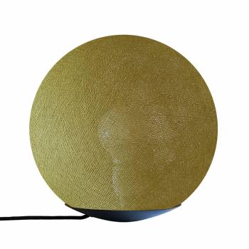 Tango, Magnetic table lamp with globe khaki 25cm - Table lamp - La Case de Cousin Paul