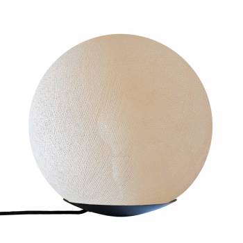 Tango, lampe à poser magnétique avec globe lin 25cm - Lampe à poser - La Case de Cousin Paul