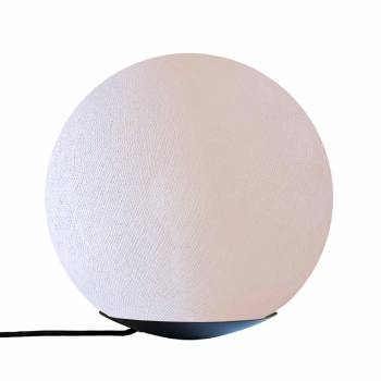 Tango, Magnetic table lamp with globe sugared almond 25cm - Table lamp - La Case de Cousin Paul