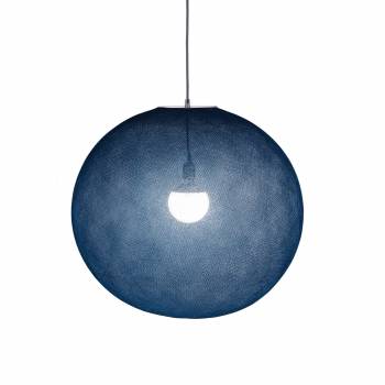 Ballampen Light XXL Pauw Blauw Ø 67cm - Gerenoveerd - Gerenoveerd - La Case de Cousin Paul