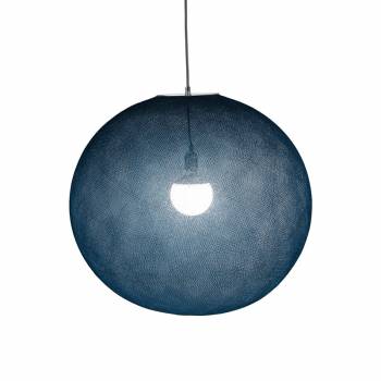 Globe Light XXL Petrol Blue Ø 67cm - Refurbished - Refurbished - La Case de Cousin Paul