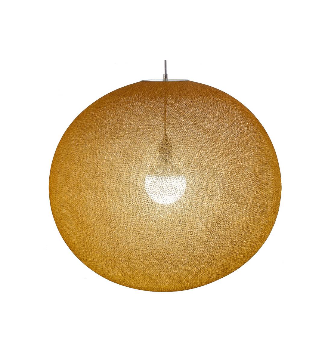 Globe Light XXL Tabac Ø 67cm - Reconditionné - Les reconditionnés - La Case de Cousin Paul