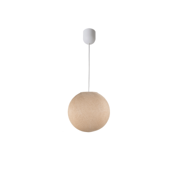 Suspension simple globe S sable - Suspension simple - La Case de Cousin Paul