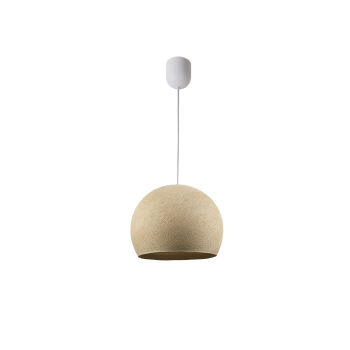 Simple sand L cupola - Single Pendant lamp - La Case de Cousin Paul