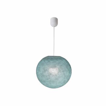 Simple green grey M ball - Single Pendant lamp - La Case de Cousin Paul