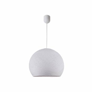 Suspension simple coupole M blanc - Suspension simple - La Case de Cousin Paul