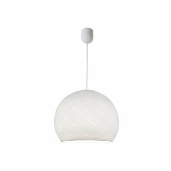 Suspension simple coupole M blanc - Suspension simple - La Case de Cousin Paul