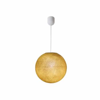 Suspension simple globe M moutarde - Suspension simple - La Case de Cousin Paul