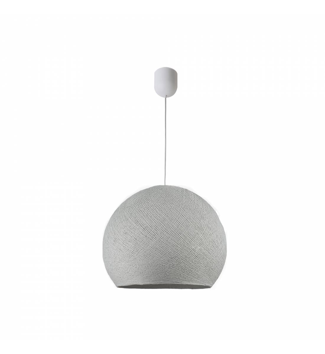 Suspension simple coupole M gris perle - Suspension simple - La Case de Cousin Paul