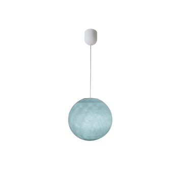 Simple azure S ball - Single Pendant lamp - La Case de Cousin Paul