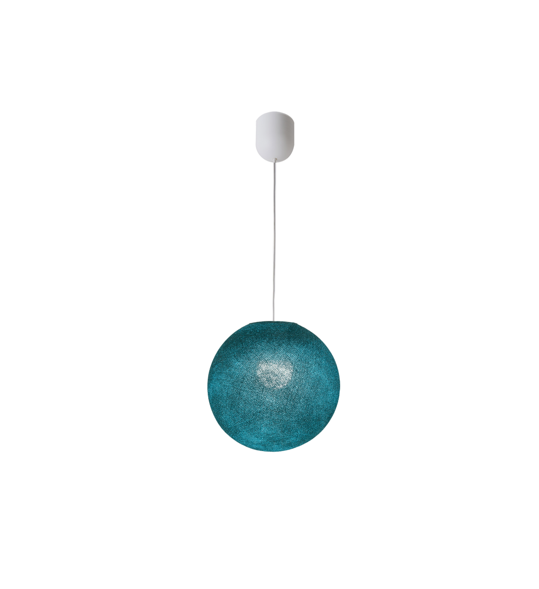 Simple duck blue S ball - Single Pendant lamp - La Case de Cousin Paul