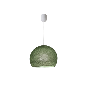 Simple pack olive green cupola - Single Pendant lamp - La Case de Cousin Paul