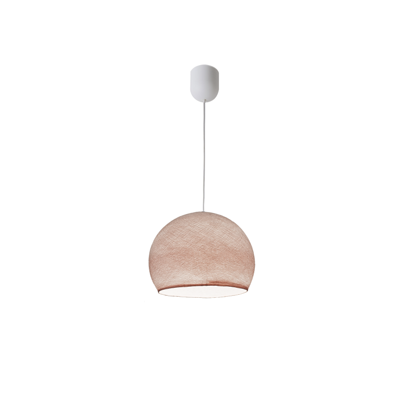 Simple sugared almond S cupola - Single Pendant lamp - La Case de Cousin Paul