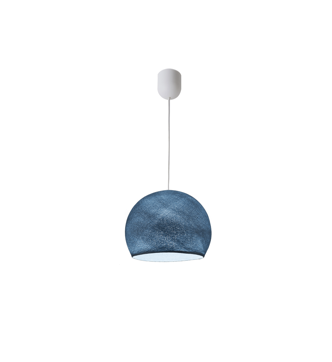 Simple denim S cupola - Single Pendant lamp - La Case de Cousin Paul