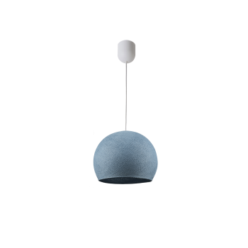 Simple denim S cupola - Single Pendant lamp - La Case de Cousin Paul