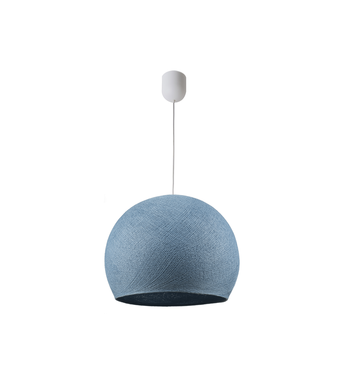 Simple denim L cupola - Single Pendant lamp - La Case de Cousin Paul