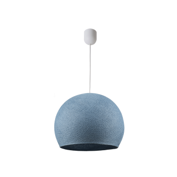 Simple denim L cupola - Single Pendant lamp - La Case de Cousin Paul