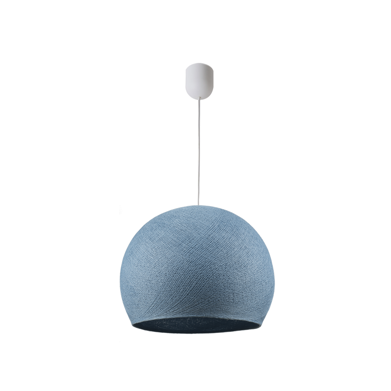 Simple denim L cupola - Single Pendant lamp - La Case de Cousin Paul