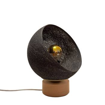 Bebop, adjustable table lamp with globe anthracite 17cm - Table lamp - La Case de Cousin Paul