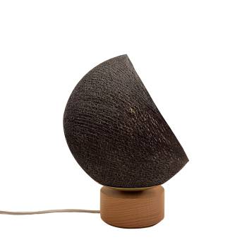 Bebop, adjustable table lamp with globe anthracite 17cm - Table lamp - La Case de Cousin Paul