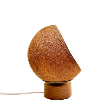 Bebop, Tischlampe mit Lampenschirm zu 360° drehbar, Nude - Tischlampe - La Case de Cousin Paul