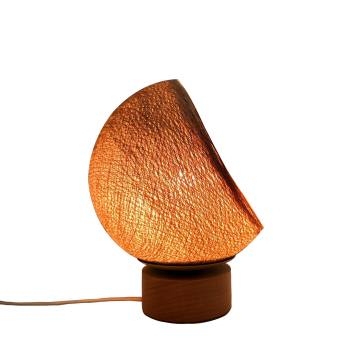 Bebop, Tischlampe mit Lampenschirm zu 360° drehbar, Nude - Tischlampe - La Case de Cousin Paul