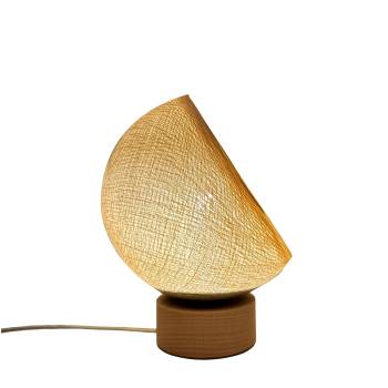 Bebop, lampe de table avec abat-jour à 360 degrés, écru 17cm - Lampe à poser - La Case de Cousin Paul