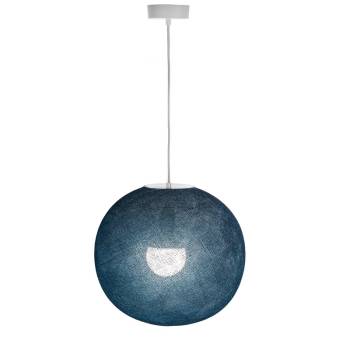 Ballampen Light blauwe olie Ø 36cm - Lampenkappen Los ballampen light - La Case de Cousin Paul