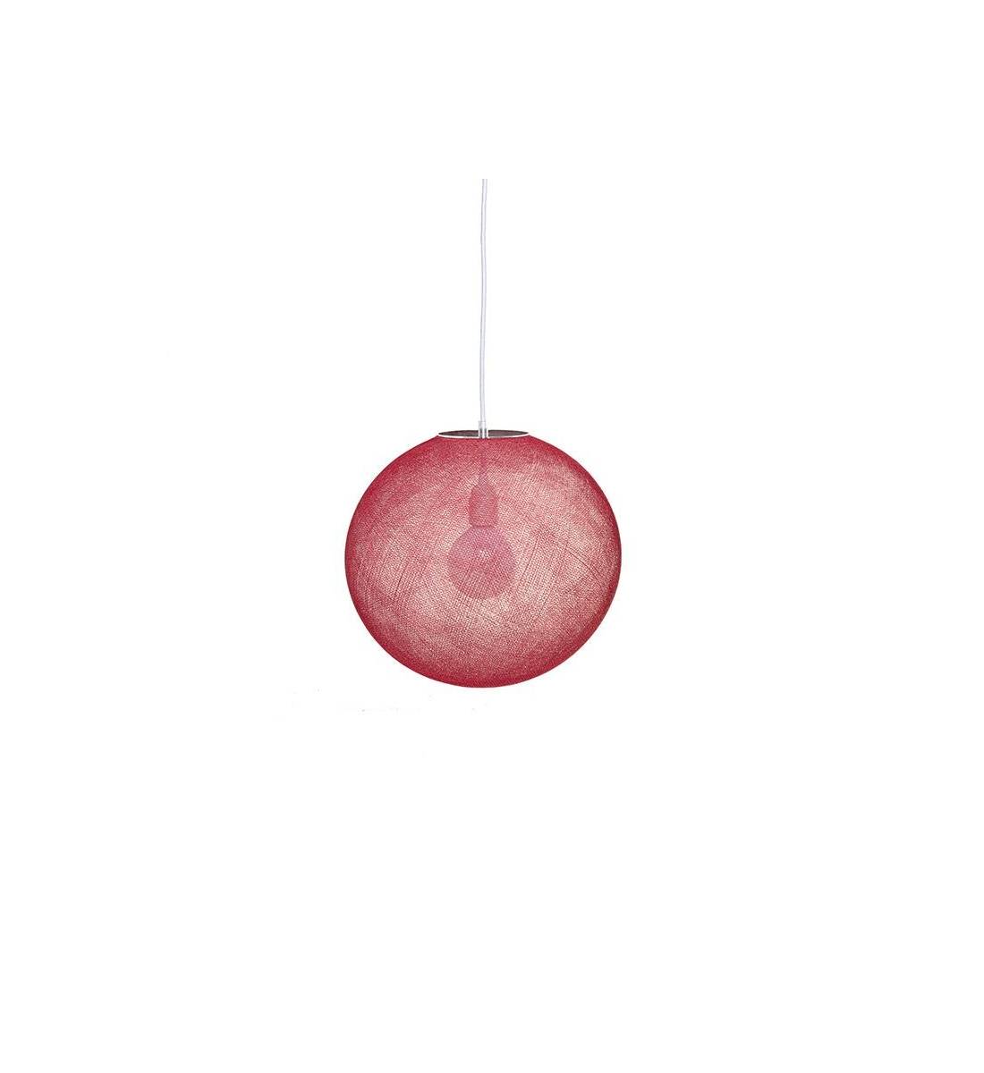 Globe Light Ruby Ø 36cm - Private sales - La Case de Cousin Paul