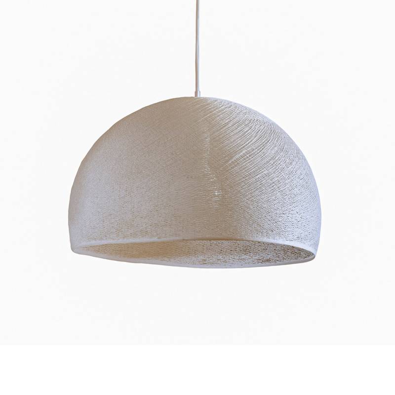 Dome Ecru Ø 67cm - Refurbished - Single Pendant lamp - La Case de Cousin Paul